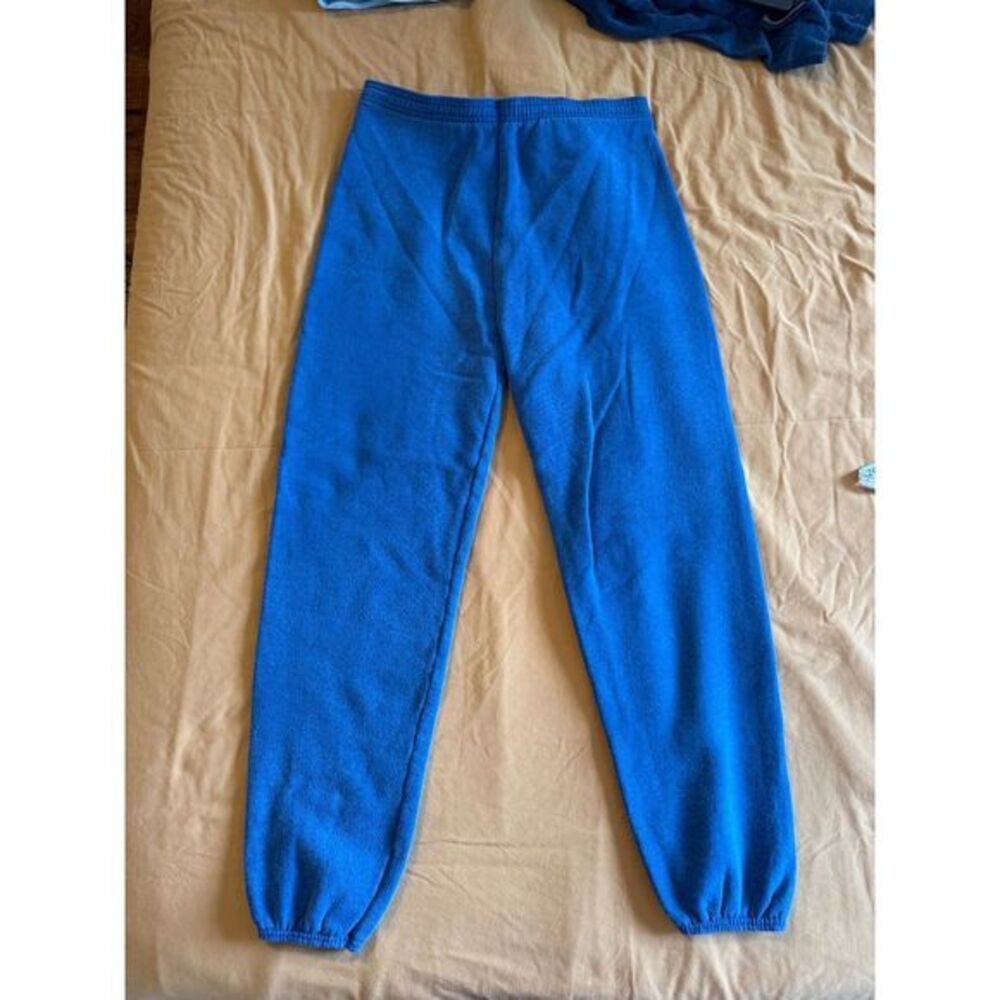 True Vintage Jerzees Super Sweats Large Royal Blue Sweatpants Gently Preloved